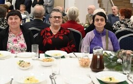 Gminna Wigilia dla Senior&oacute;w w Łękawie 72