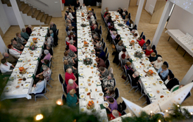 Gminna Wigilia dla Senior&oacute;w w Łękawie 75