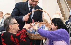 Gminna Wigilia dla Senior&oacute;w w Łękawie 77