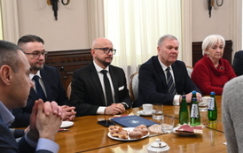 O inwestycji w strefie przemysłowej w Domiechowicach na spotkaniach w Ł&oacute;dzkim Urzędzie Wojew&oacute;dzkim i w Urzędzie Marszałkowskim w Łodzi 4