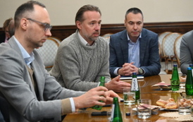 O inwestycji w strefie przemysłowej w Domiechowicach na spotkaniach w Ł&oacute;dzkim Urzędzie Wojew&oacute;dzkim i w Urzędzie Marszałkowskim w Łodzi 9