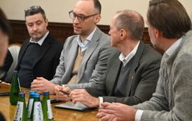 O inwestycji w strefie przemysłowej w Domiechowicach na spotkaniach w Ł&oacute;dzkim Urzędzie Wojew&oacute;dzkim i w Urzędzie Marszałkowskim w Łodzi 10