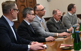 O inwestycji w strefie przemysłowej w Domiechowicach na spotkaniach w Ł&oacute;dzkim Urzędzie Wojew&oacute;dzkim i w Urzędzie Marszałkowskim w Łodzi 17