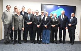 O inwestycji w strefie przemysłowej w Domiechowicach na spotkaniach w Ł&oacute;dzkim Urzędzie Wojew&oacute;dzkim i w Urzędzie Marszałkowskim w Łodzi 23