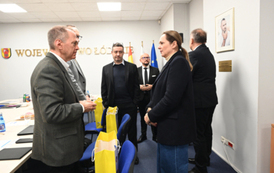 O inwestycji w strefie przemysłowej w Domiechowicach na spotkaniach w Ł&oacute;dzkim Urzędzie Wojew&oacute;dzkim i w Urzędzie Marszałkowskim w Łodzi 24