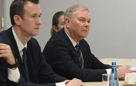 O inwestycji w strefie przemysłowej w Domiechowicach na spotkaniach w Ł&oacute;dzkim Urzędzie Wojew&oacute;dzkim i w Urzędzie Marszałkowskim w Łodzi 29