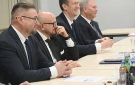 O inwestycji w strefie przemysłowej w Domiechowicach na spotkaniach w Ł&oacute;dzkim Urzędzie Wojew&oacute;dzkim i w Urzędzie Marszałkowskim w Łodzi 32