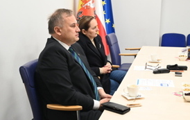 O inwestycji w strefie przemysłowej w Domiechowicach na spotkaniach w Ł&oacute;dzkim Urzędzie Wojew&oacute;dzkim i w Urzędzie Marszałkowskim w Łodzi 34