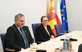 O inwestycji w strefie przemysłowej w Domiechowicach na spotkaniach w Ł&oacute;dzkim Urzędzie Wojew&oacute;dzkim i w Urzędzie Marszałkowskim w Łodzi 43