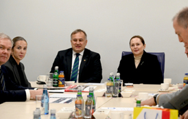 O inwestycji w strefie przemysłowej w Domiechowicach na spotkaniach w Ł&oacute;dzkim Urzędzie Wojew&oacute;dzkim i w Urzędzie Marszałkowskim w Łodzi 51