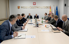 O inwestycji w strefie przemysłowej w Domiechowicach na spotkaniach w Ł&oacute;dzkim Urzędzie Wojew&oacute;dzkim i w Urzędzie Marszałkowskim w Łodzi 56