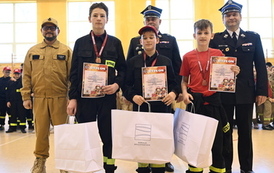 I Powiatowe Halowe Młodzieżowe Zawody Sportowo - Pożarnicze Łękawa 2026 63