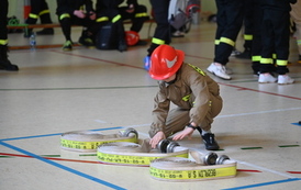 I Powiatowe Halowe Młodzieżowe Zawody Sportowo - Pożarnicze Łękawa 2026 132