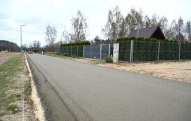 W Janinie trwa budowa drogi betonowej 21