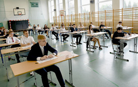 Egzamin &oacute;smoklasist&oacute;w w szkołach prowadzonych przez Gminę Bełchat&oacute;w 1