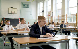 Egzamin &oacute;smoklasist&oacute;w w szkołach prowadzonych przez Gminę Bełchat&oacute;w 2