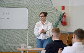 Egzamin &oacute;smoklasist&oacute;w w szkołach prowadzonych przez Gminę Bełchat&oacute;w 28