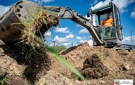 Budowa oświetlenia w Mazurach 25