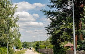 Budowa oświetlenia w Mazurach 32
