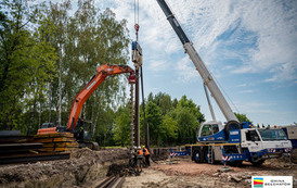 Budowa podziemnego miejsca ukrycia w Zawadach 18