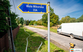 W Woli Mikorskiej trwa budowa kanalizacji sanitarnej 26