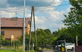 Budowa oświetlenia na tzw. ulicy "Bratkowej" w Dobrzelowie 1