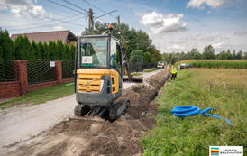 Budowa oświetlenia na tzw. ulicy "Bratkowej" w Dobrzelowie 7