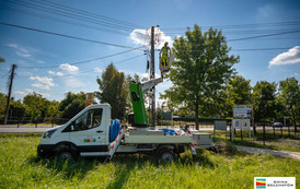 Budowa oświetlenia na tzw. ulicy "Bratkowej" w Dobrzelowie 23