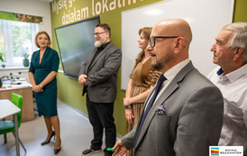 Otwarcie ekopracowni w ZSP w Janowie 2