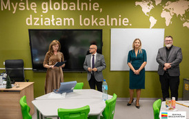 Otwarcie ekopracowni w ZSP w Janowie 24