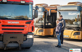 Nowa Scania w taborze gminnej sp&oacute;łki 8