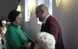 Gminna Wigilia dla senior&oacute;w w Hucie 10