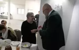 Gminna Wigilia dla senior&oacute;w w Hucie 17