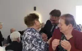 Gminna Wigilia dla senior&oacute;w w Hucie 20