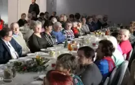 Gminna Wigilia dla senior&oacute;w w Hucie 47