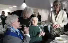 Gminna Wigilia dla senior&oacute;w w Hucie 55