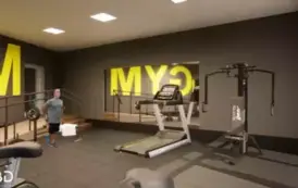 Rozbudowa ZSP w Kurnosie Drugim o salkę siłowni - podpisanie umowy i wizualizacje 2