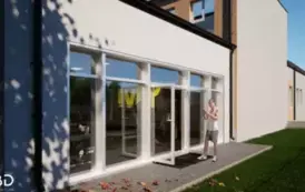 Rozbudowa ZSP w Kurnosie Drugim o salkę siłowni - podpisanie umowy i wizualizacje 5