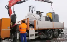 Agregatory, najaśnice i zbiornik paliwa dotarły do Gminy Bełchat&oacute;w 7