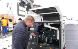 Agregatory, najaśnice i zbiornik paliwa dotarły do Gminy Bełchat&oacute;w 9