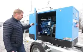 Agregatory, najaśnice i zbiornik paliwa dotarły do Gminy Bełchat&oacute;w 11