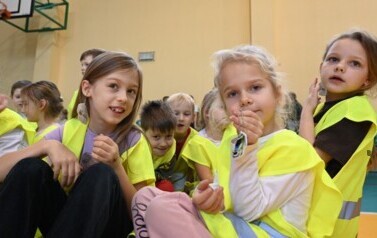 Odblaskowy Mikołaj w ZSP w Kurnosie Drugim 36