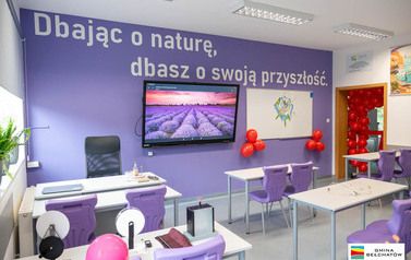 Otwarcie nowej ekopracowni w SP w Dobiecinie 35