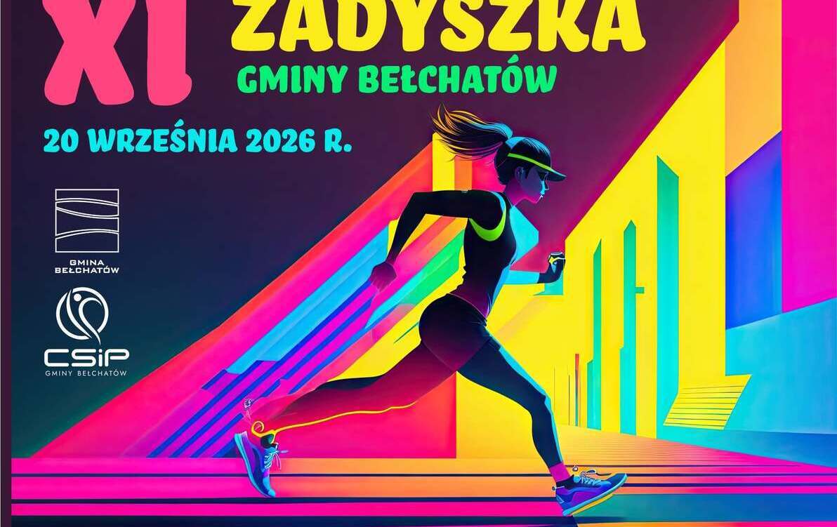 Plakat XI ZaDyszka Gminy Bełchatów