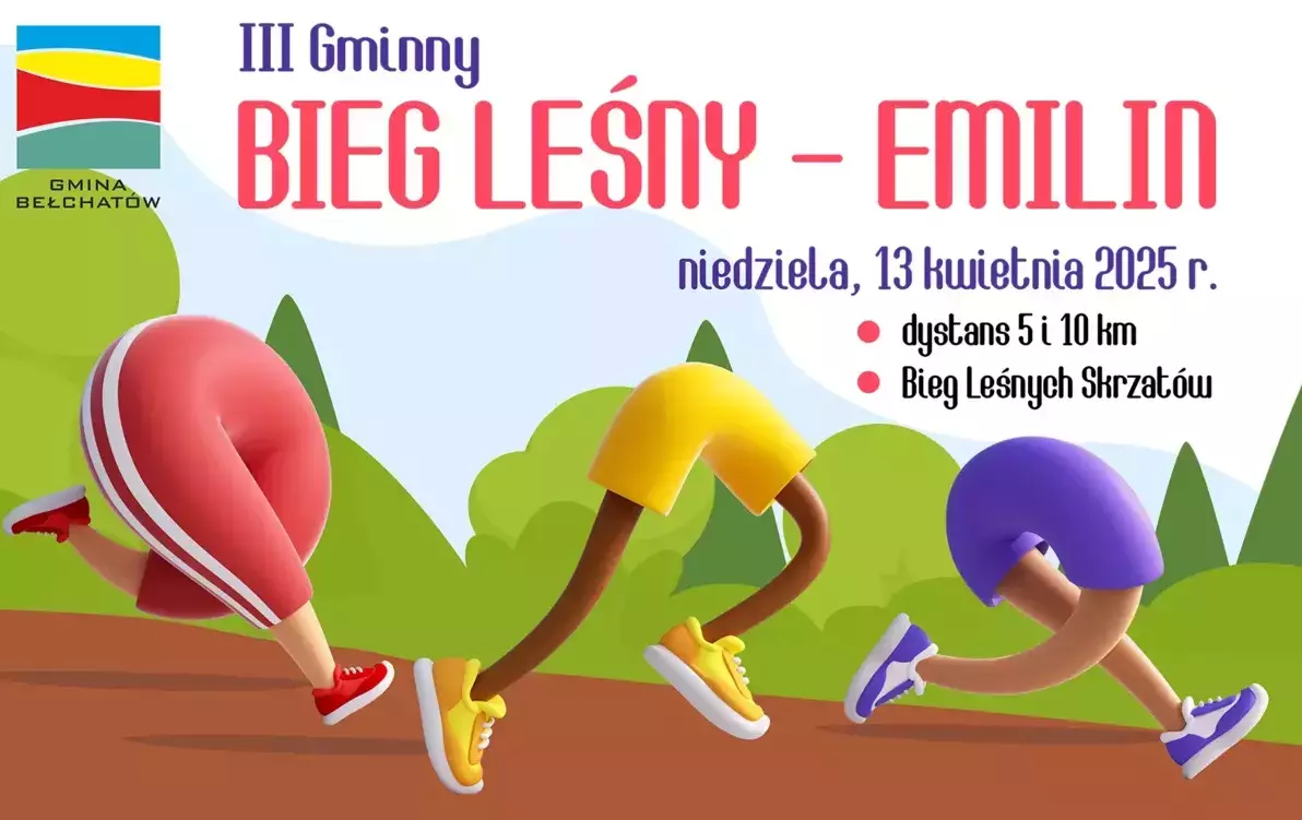 Zdjęcie do Ruszyły zapisy do III Biegu Leśnego - Emilin 2025