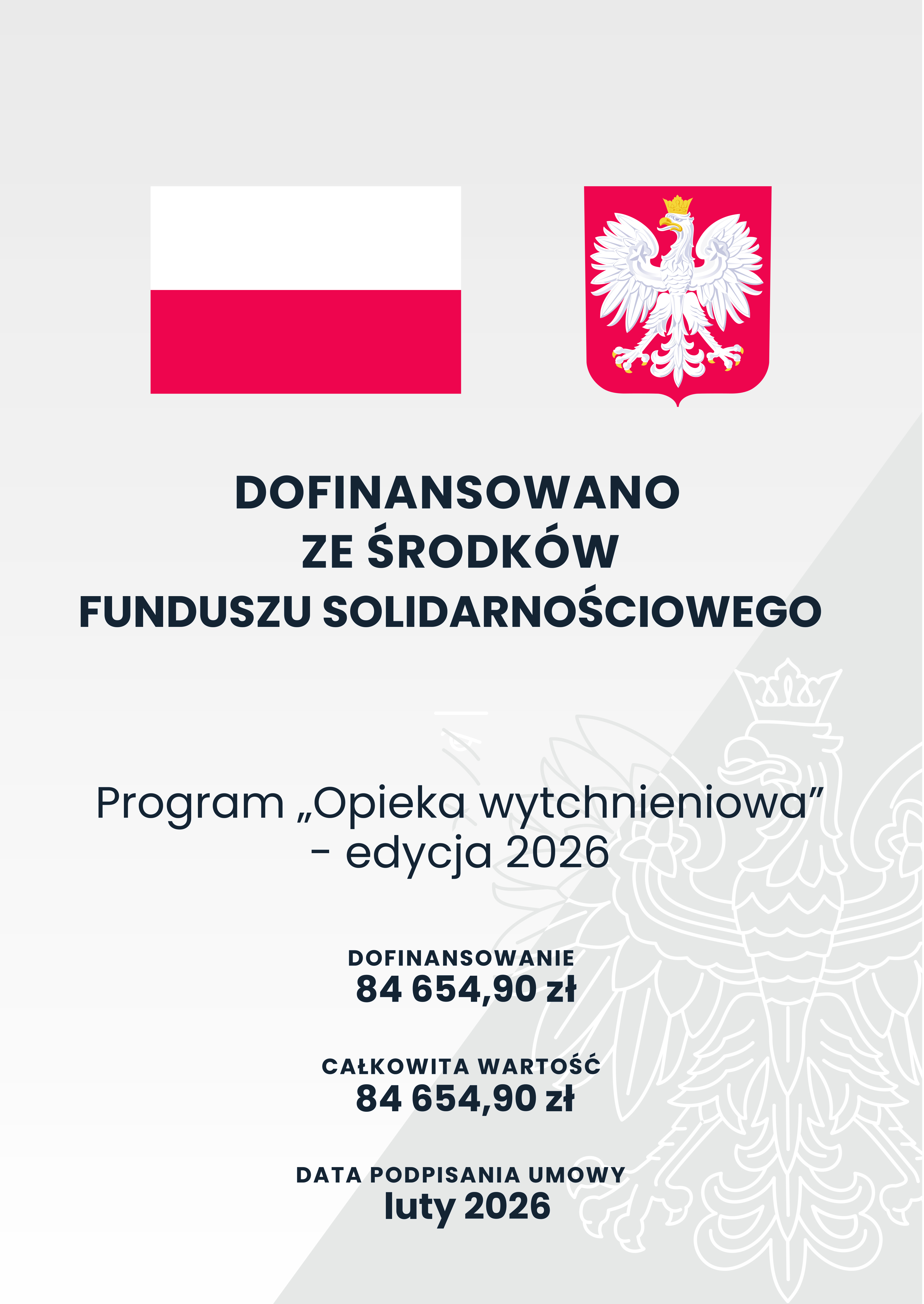plakat informacyjny rządowego programu opieka wytchnieniowa