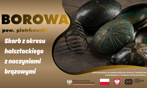 Zdjęcie do Skarb z okresu halsztackiego z naczyniami brązowymi z Borowej